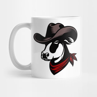 Cowboy Cow Mug